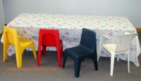 Children's 6' Rectangle Table (Seats 10)